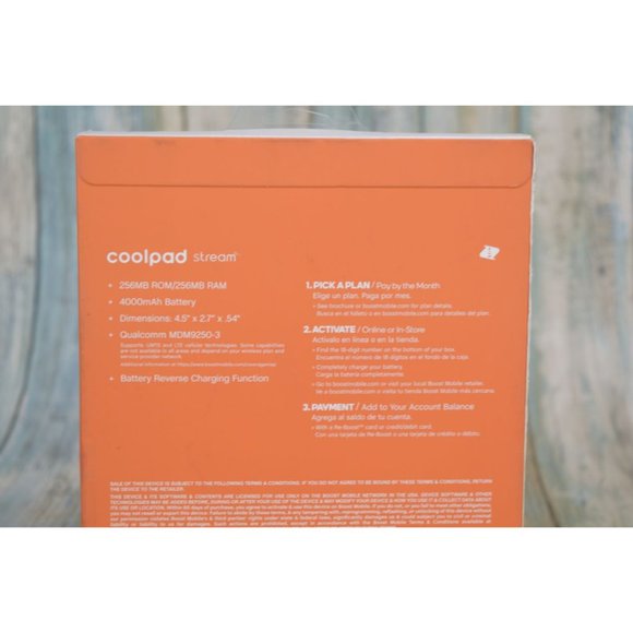 Wireless Wifi Coolpad Stream by Boost Mobile Expanded Data Network Device SEALED - Picture 7 of 9